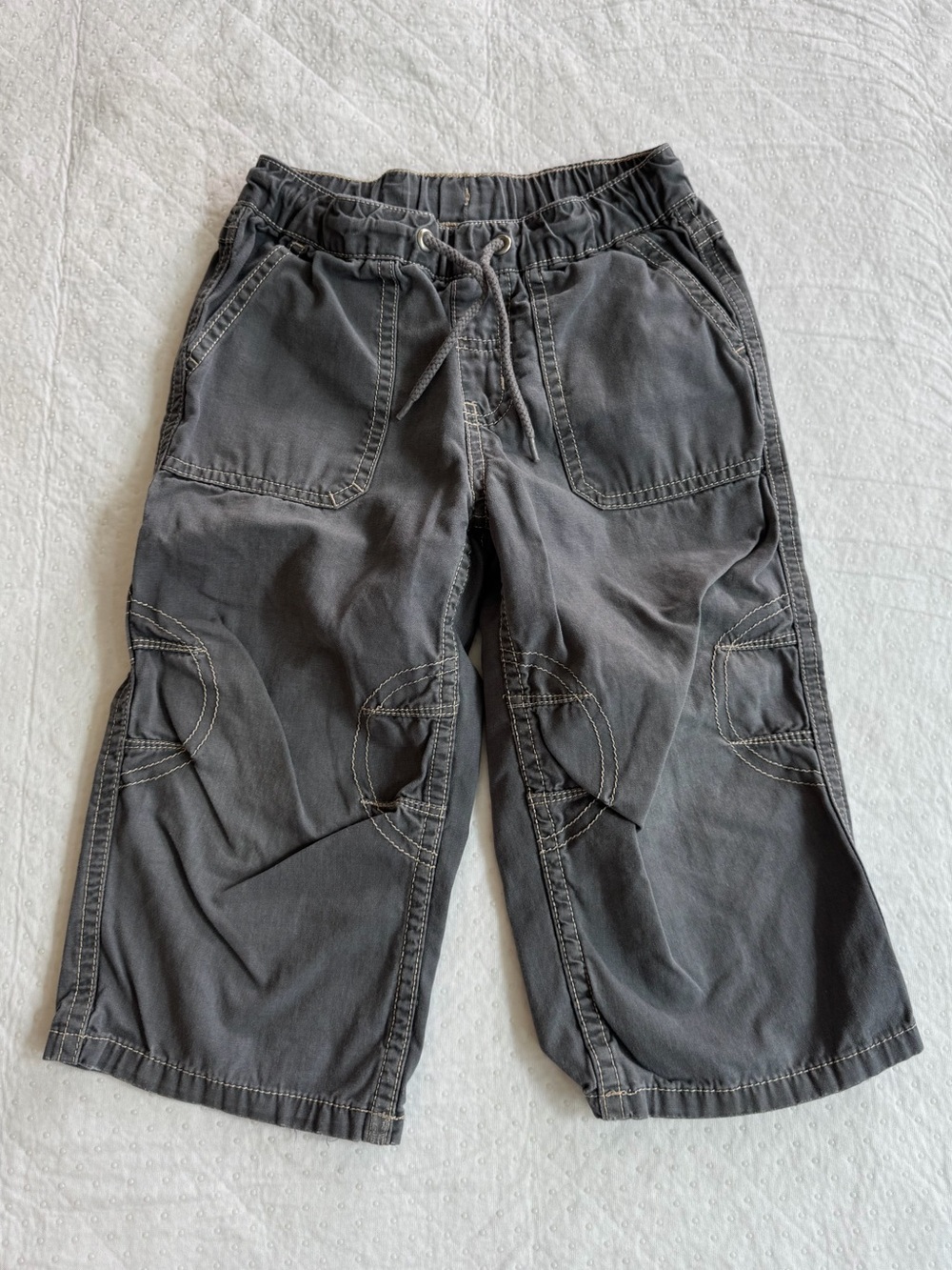 Hanna Andersson Boy’s Gray Pants Size 90cm (3T)